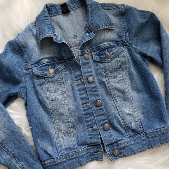 Prana Distressed Denim Jacket Size XS - Picture 7 of 13